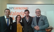 Abel Louro, Ana Hormigo da Escola de Judo, Dr Pedrosa e Pedro pires da APPACDM.jpg