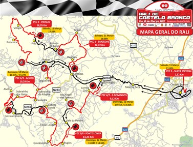 Rali Cb 2017 Mapa Geral